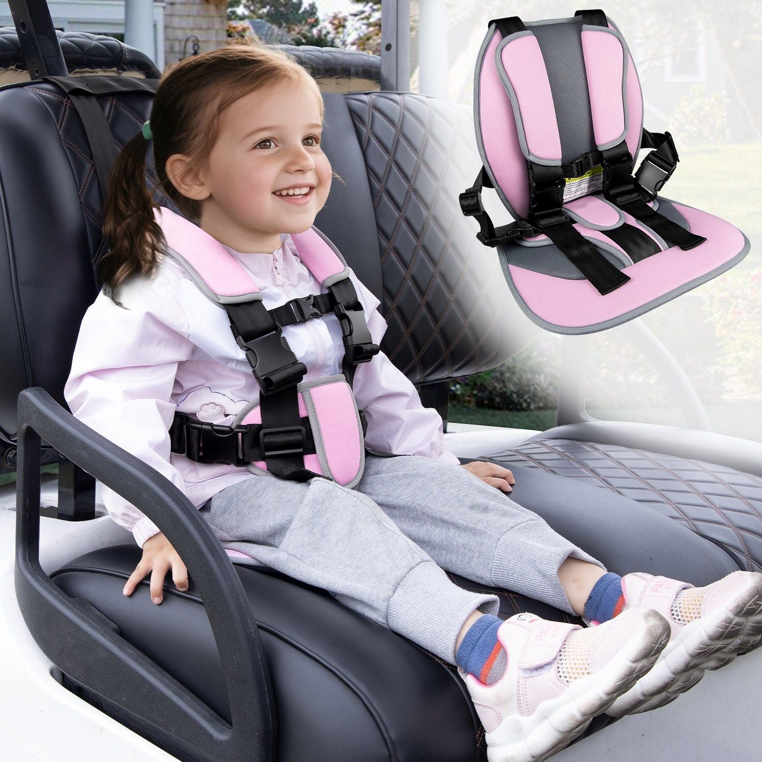Cubnova Kids Golf Cart Safety Seat