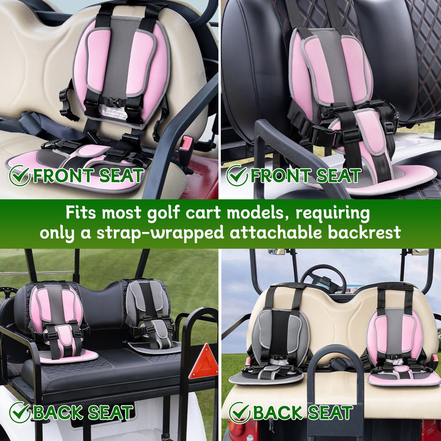 Cubnova Kids Golf Cart Safety Seat